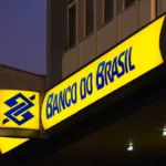 Imagem da entrada de uma das agências do Banco do Brasil